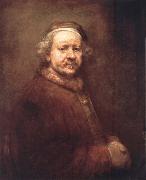 REMBRANDT Harmenszoon van Rijn Self-Portrait at the Age of 63,1669 china oil painting reproduction